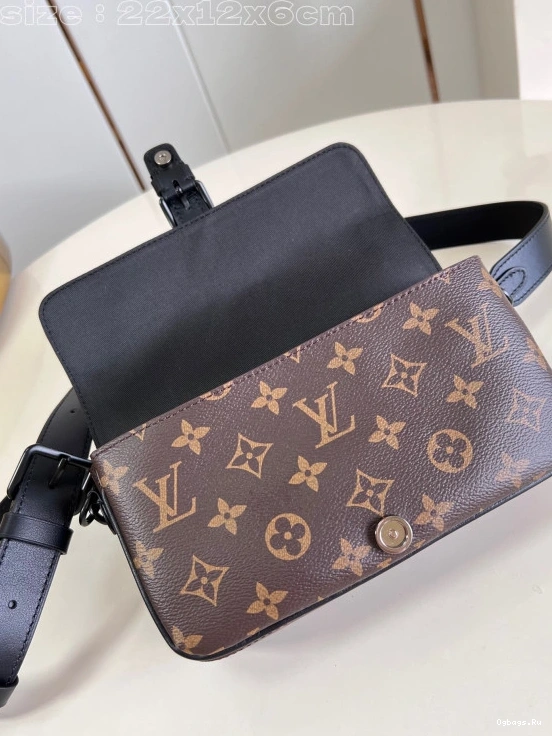 LOUIS VUITTON Wallet Montsouris Wearable 0104